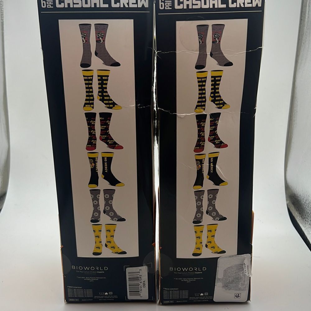 Cobra Kai casual crew socks- NWT - Picture 2 of 3